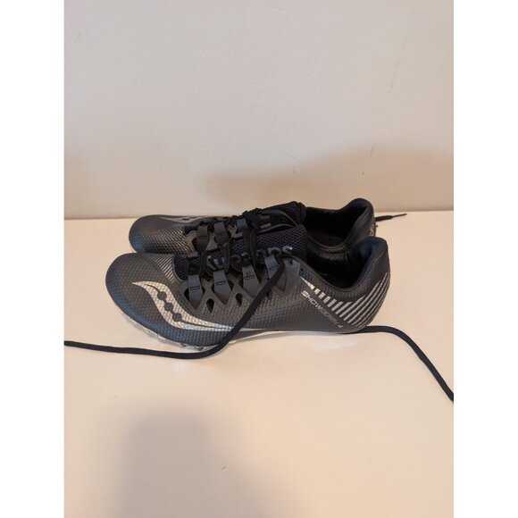 Saucony Showdown 4 Track Field Shoes Black Spikes S29033-7 Men's Size 9 - Picture 4 of 10